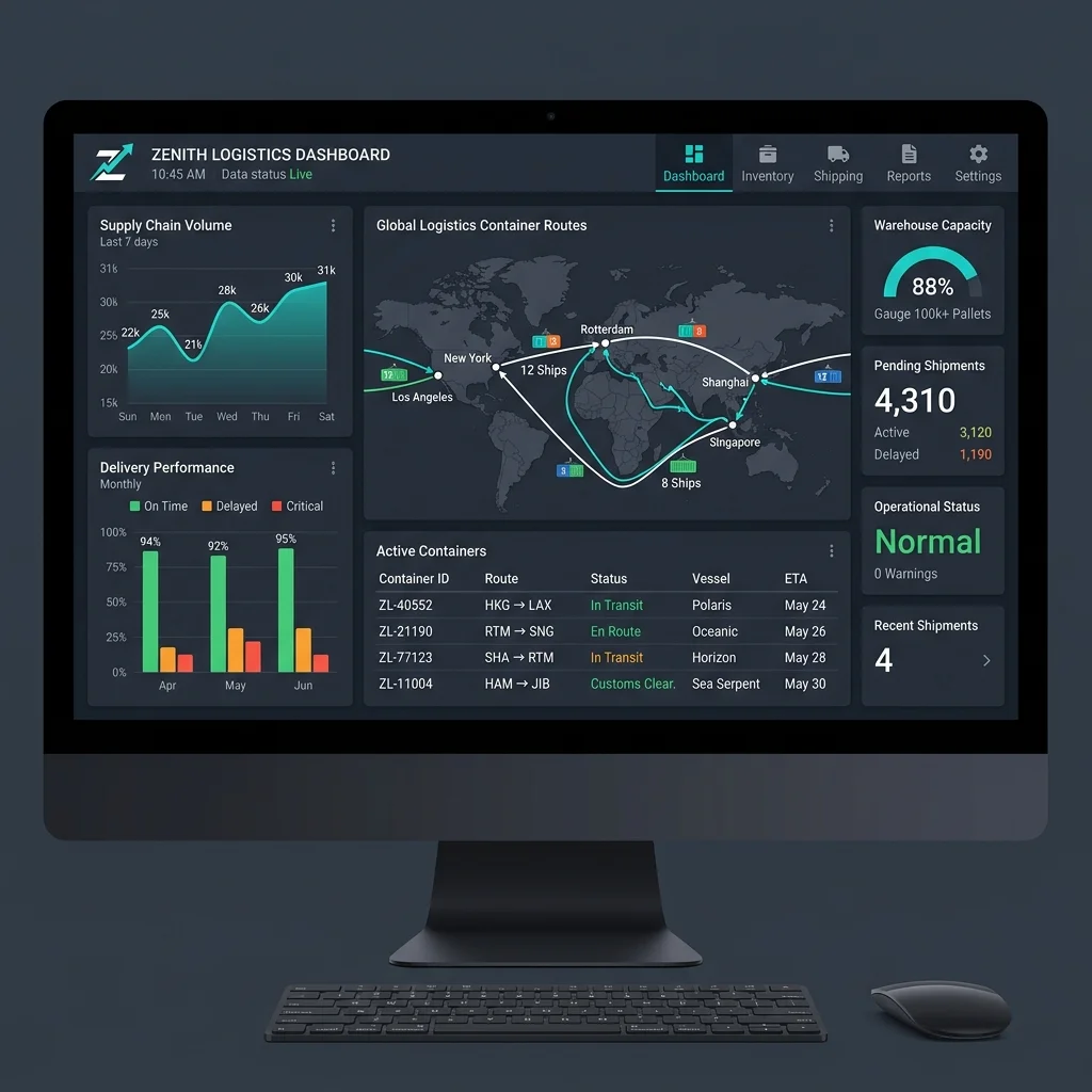 ERPNext Customization for Zenith Logistics